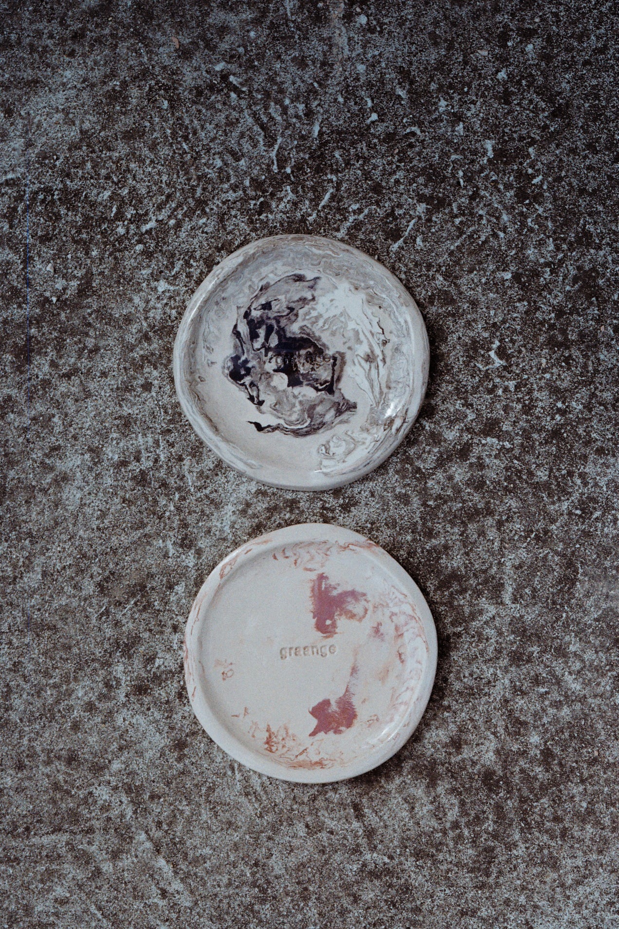 le duo d'assiettes à dessert