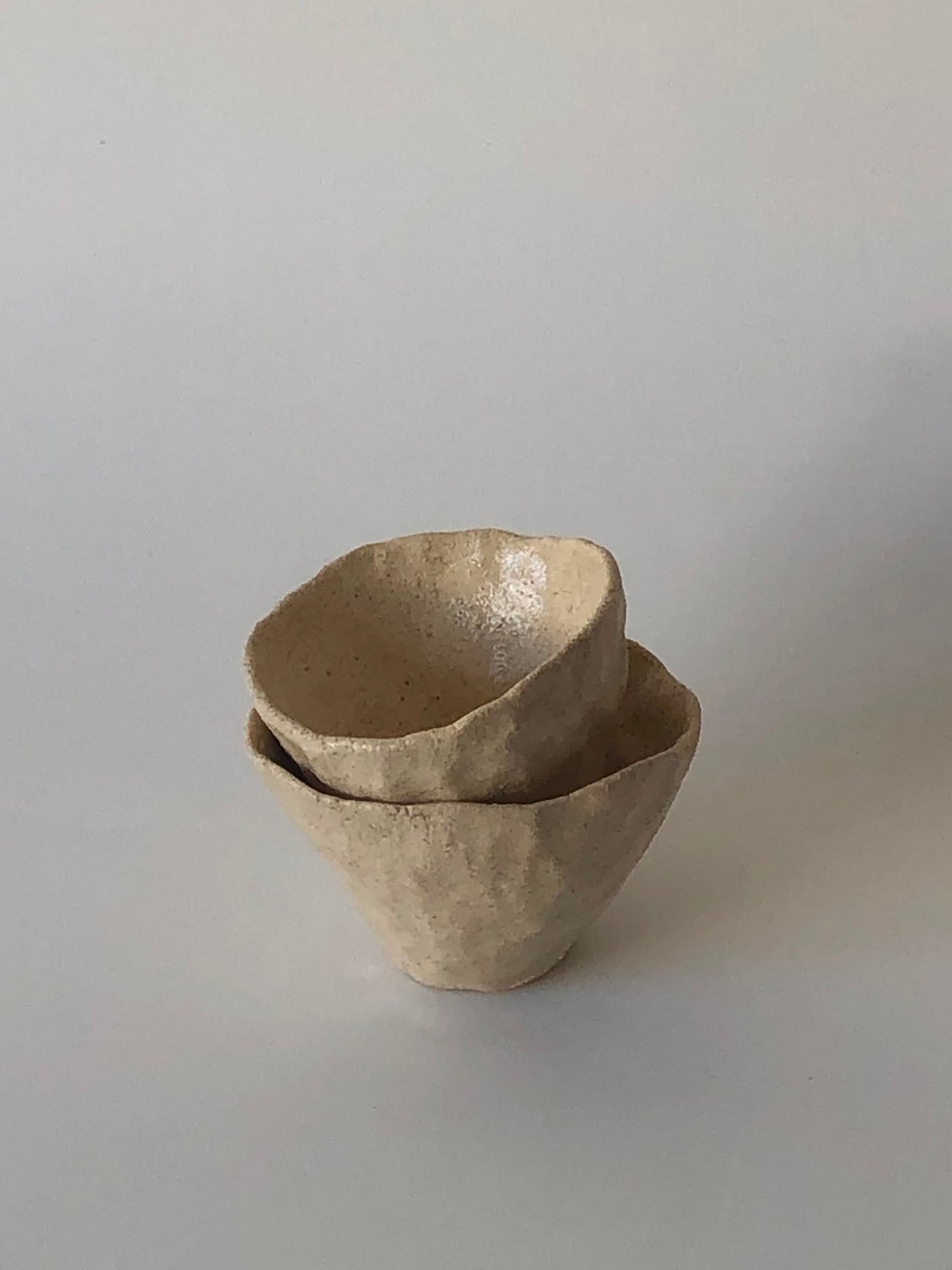 tasse empreinte - grès chamotté