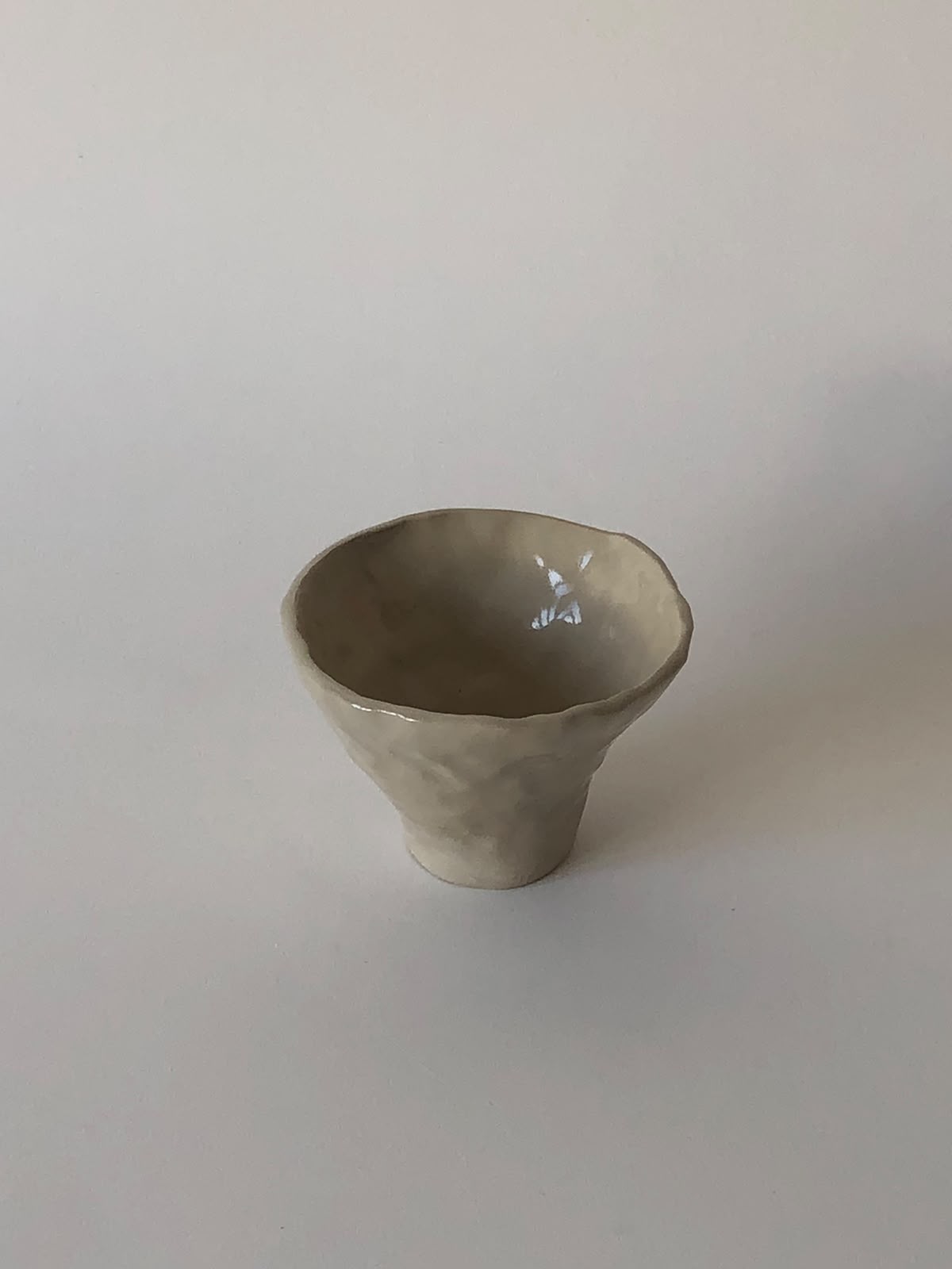 tasse empreinte - grès lisse